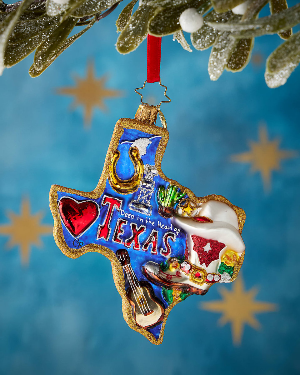 Lone Star Pride Christmas Ornament
